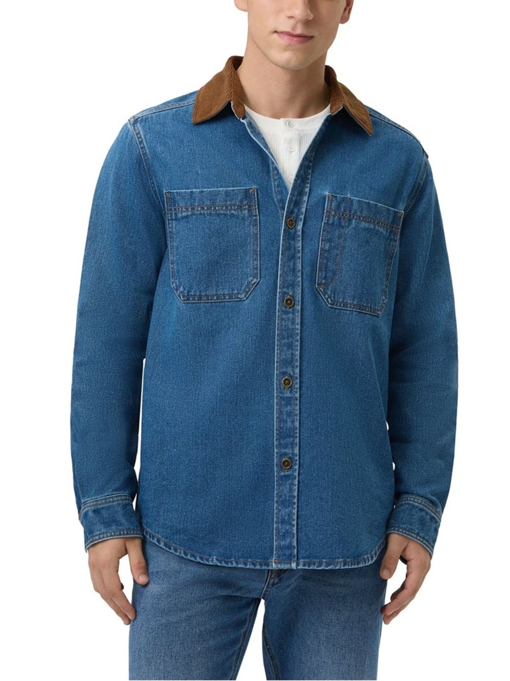 Frye Men’s Denim Barn Shacket